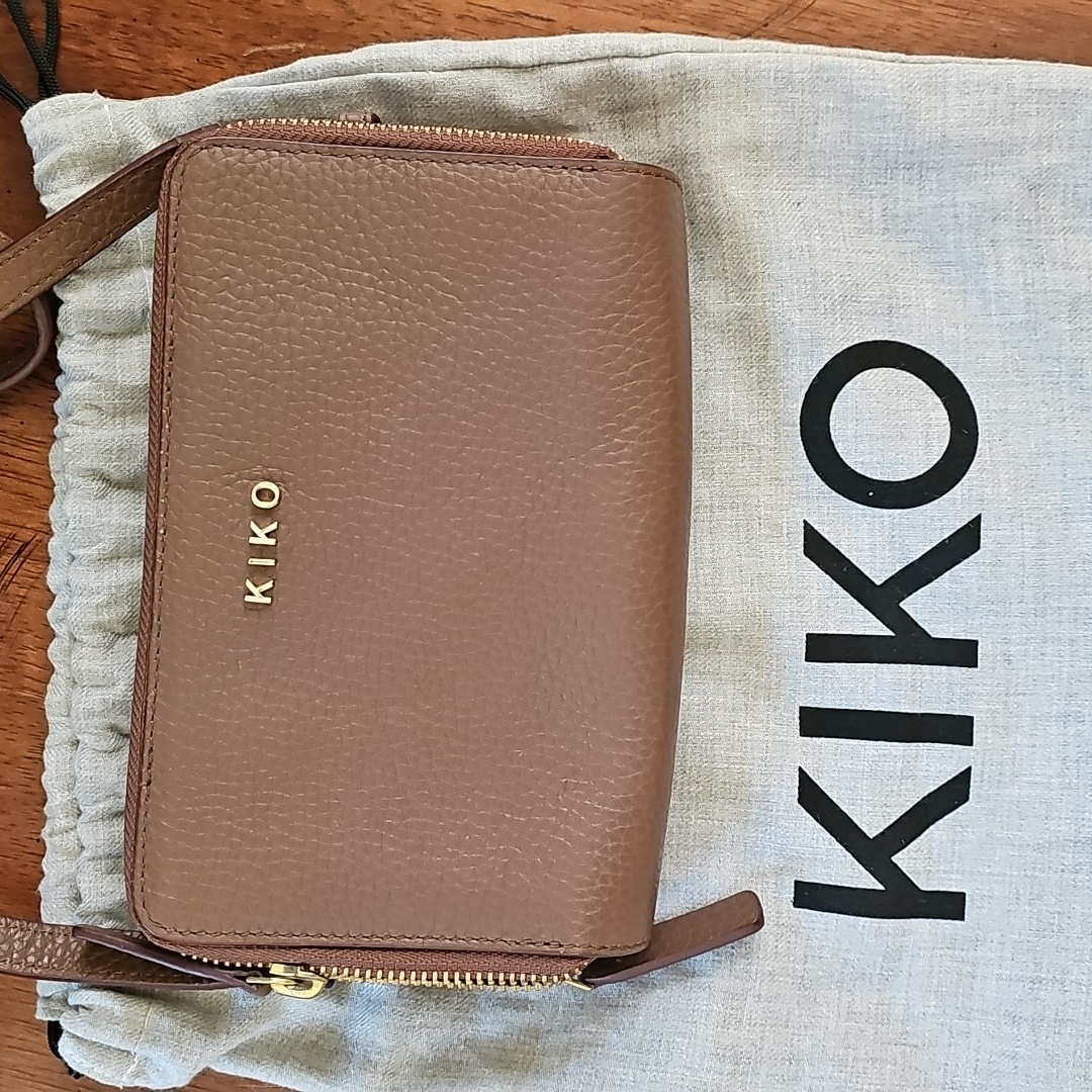 Kiko Brown Leather Bag Brand New